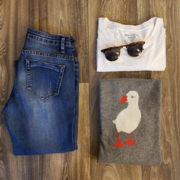 J. Crew Sweaters - HP!J.crew Adorable Intarsia Puffin Critter Sweater